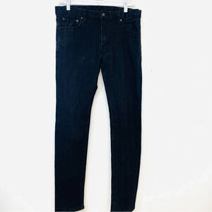 Uniquo Jeans Men Black 32 Skinny‎ Fit  Stretch Pockets Tapered